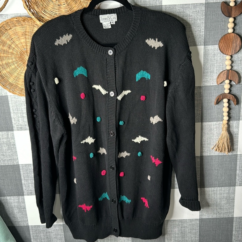 Vtg Lynn & Co Cardigan